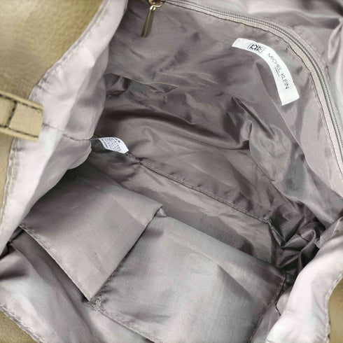 ミッシェルクラン MICHEL KLEIN フェイクレザー キルティング ワンショルダーバック レディース