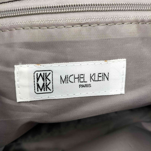 ミッシェルクラン MICHEL KLEIN フェイクレザー キルティング ワンショルダーバック レディース