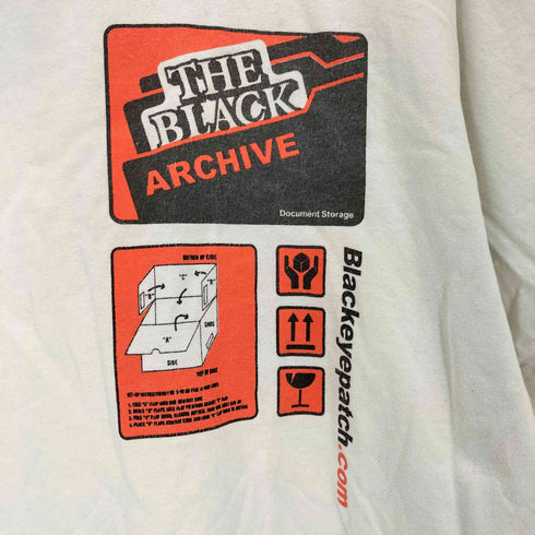 ブラックアイパッチ Black Eye Patch ARCHIVE BOX INSTRUCTIONS アーカイブ ボックス インストラクションズ 半袖Tシャツ メンズ import:M
