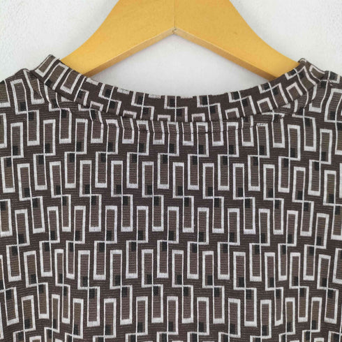 ザラ ZARA 総柄 長袖 カットソー レディース import:L