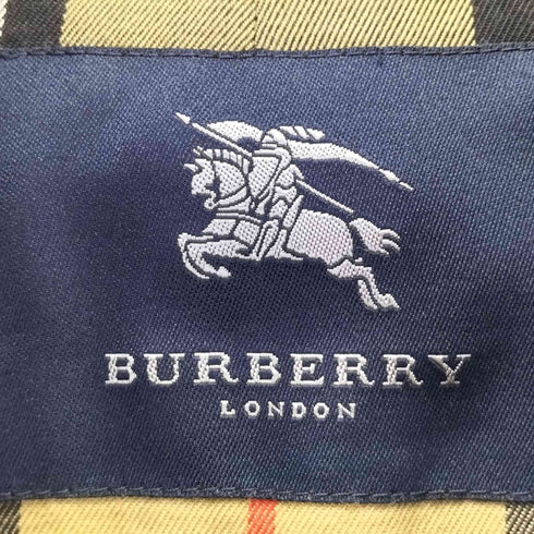 バーバリーロンドン BURBERRY LONDON 裏ノバチェック ステンカラーコート メンズ