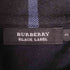 バーバリーブラックレーベル BURBERRY BLACK LABEL ロゴ 刺繍 ジップアップ パーカー メンズ JPN:3