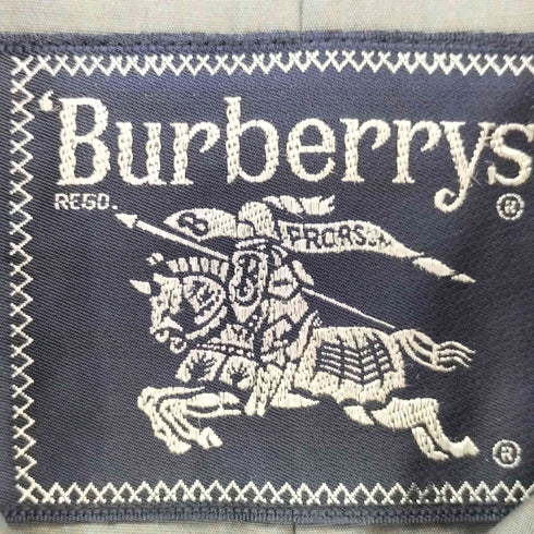 バーバリーズ BURBERRYS 玉虫 ステンカラーコート メンズ
