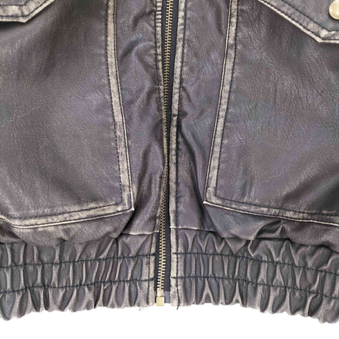Classical Origin ヴィンテージレザー中綿入りブルゾン Vintage Leather Padded Blouson メンズ JPN:S