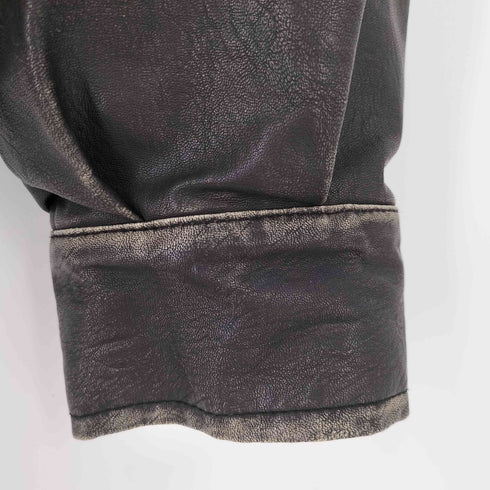 Classical Origin ヴィンテージレザー中綿入りブルゾン Vintage Leather Padded Blouson メンズ JPN:S