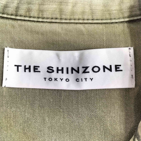 ザシンゾーン THE Shinzone フラップポケット ミリタリー ジャケット レディース