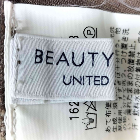 ビューティーアンドユースユナイテッドアローズ BEAUTY & YOUTH UNITED ARROWS ウォッシャブルフレンチリネンマキシワンピース レディース