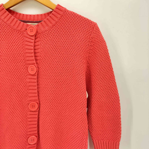 エルエルビーン L.L.Bean 7分袖 編み込み チャンキーニット カーディガン レディース import:S