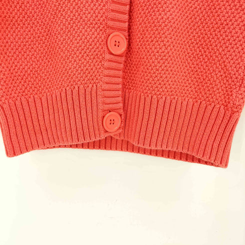 エルエルビーン L.L.Bean 7分袖 編み込み チャンキーニット カーディガン レディース import:S