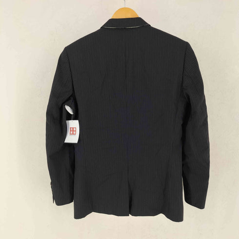 ポールスミスロンドン Paul Smith LONDON ストライプ シングル ノッチドラペル 背抜き テーラードジャケット スラックス セットアップ メンズ M