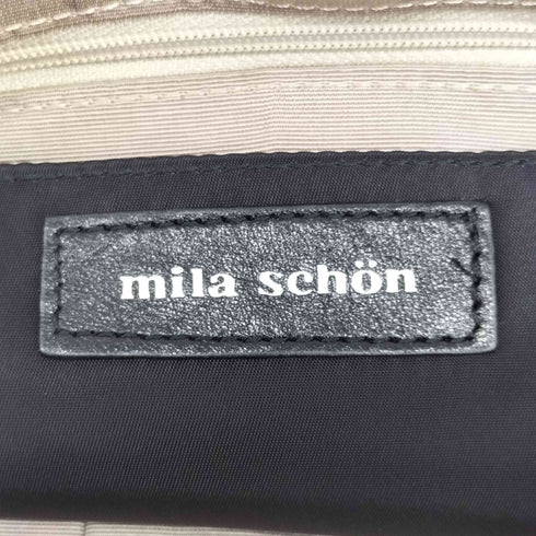 ミラショーン mila schon レザー ナイロン バッグ レディース
