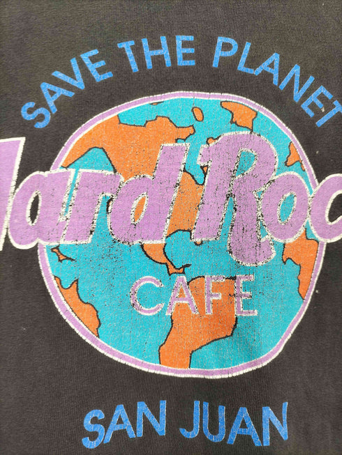 ハードロックカフェ Hard Rock Cafe USA製 SAN JUAN Tシャツ 袖&裾シングル メンズ import:XL