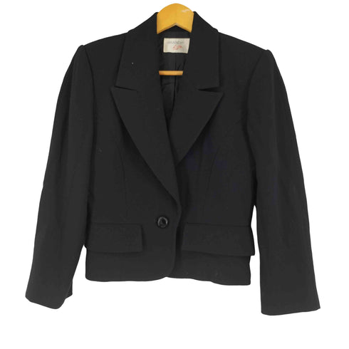 ジバンシィ GIVENCHY 80S 90S クロップド テーラードジャケット レディース JPN:9号