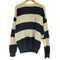 ノーティカ NAUTICA 90S コットン シルク リネン ボーダー ニット メンズ JPN:XL