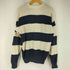 ノーティカ NAUTICA 90S コットン シルク リネン ボーダー ニット メンズ JPN:XL