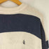 ノーティカ NAUTICA 90S コットン シルク リネン ボーダー ニット メンズ JPN:XL