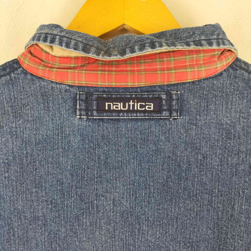 ノーティカ NAUTICA 90S デニム スイングトップ メンズ import:L