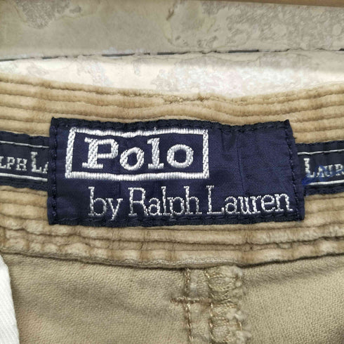 ポロバイラルフローレン Polo by RALPH LAUREN 90S 細畝 2タック コーデュロイパンツ メンズ