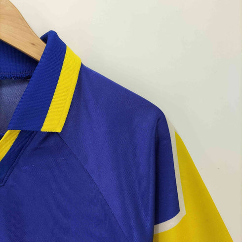 カッパ Kappa 90s ロゴ刺繍 襟付き Vネック ゲームシャツ Y2K メンズ