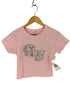 ジェイダ GYDA GY ラインストーン ビジュー Tシャツ レディース FREE