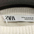 ザラ ZARA クルーネック クロップド ニット レディース import:M