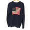 BRANDY MELVILLE Nico American Flag Sweater クルーネック 星条旗 長袖ニット レディース 160/84A