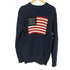 BRANDY MELVILLE Nico American Flag Sweater クルーネック 星条旗 長袖ニット レディース 160/84A