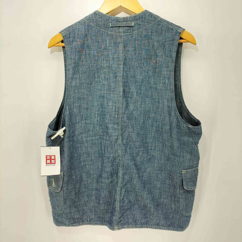 カムコ CAMCO HUNTING VEST ハンティング ベスト シャンブレー メンズ import:L