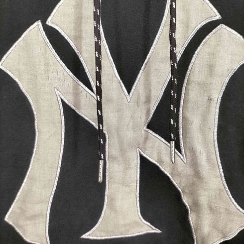 エムエルビー MLB チームロゴ メッシュ 切り替えし プルオーバーパーカー メンズ L