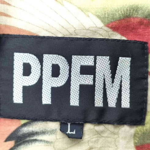 ピーピーエフエム PPFM 00s ワッペン スタンドカラーミリタリージャケット メンズ JPN:L