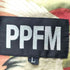 ピーピーエフエム PPFM 00s ワッペン スタンドカラーミリタリージャケット メンズ JPN:L