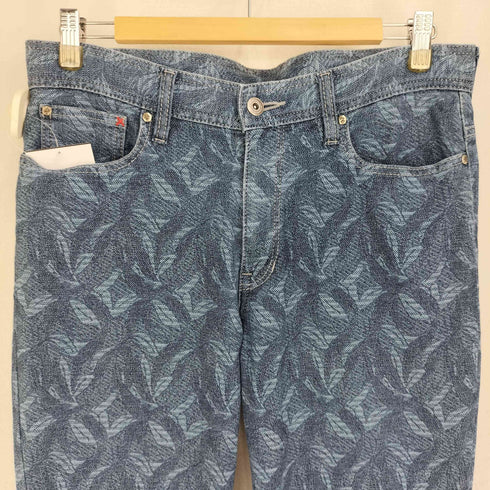 バラシ barassi 総柄 ジャカード デニムパンツ メンズ 88