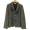 ローブドシャンブルコムデギャルソン robe de chambre COMME des GARCONS 00S AD2003 AW フラワーモチーフ フラップポケット 3B ジャケット レディース M