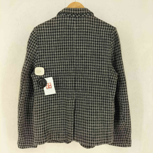 ローブドシャンブルコムデギャルソン robe de chambre COMME des GARCONS 00S AD2003 AW フラワーモチーフ フラップポケット 3B ジャケット レディース M