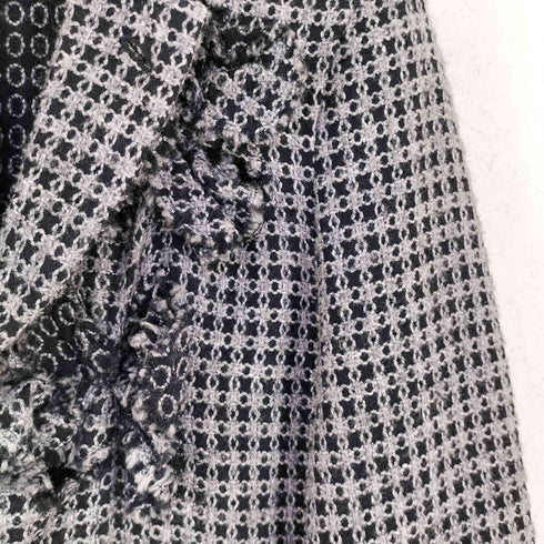 ローブドシャンブルコムデギャルソン robe de chambre COMME des GARCONS 00S AD2003 AW フラワーモチーフ フラップポケット 3B ジャケット レディース M
