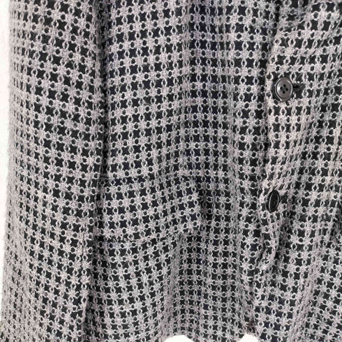 ローブドシャンブルコムデギャルソン robe de chambre COMME des GARCONS 00S AD2003 AW フラワーモチーフ フラップポケット 3B ジャケット レディース M