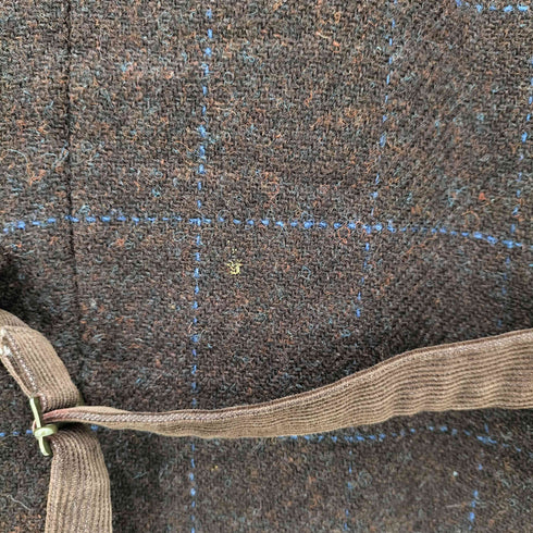 エディーバウアー Eddie Bauer バスケットボタン ウール ツイード チェック ベスト メンズ import:L