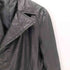 コムサメン COMME CA MEN LEATHER 本革 ジップデザイン ラムレザージャケット メンズ L