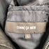 コムサメン COMME CA MEN LEATHER 本革 ジップデザイン ラムレザージャケット メンズ L