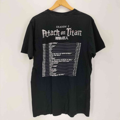 アニメプリント クルーネックTシャツ メンズ JPN:L