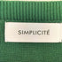 シンプリシテェ SIMPLICITE ニット 切り替え カーディガン レディース FREE