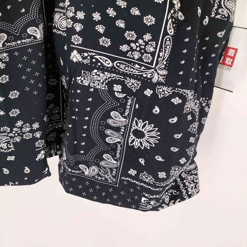 ADMIX ペイズリー柄 オープンカラー シャツ ジャケット メンズ JPN:L