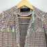 ザラ ZARA ノーカラー ツイードジャケット レディース import:XS