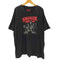 ウォッシュ加工 ムービープリントクルーネックTシャツ メンズ import:L