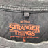 ウォッシュ加工 ムービープリントクルーネックTシャツ メンズ import:L