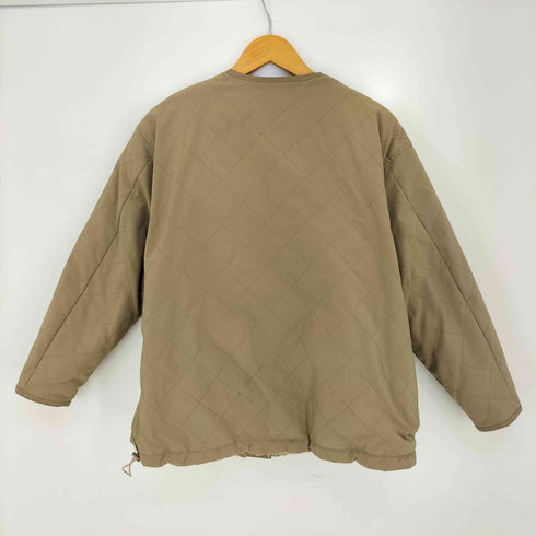 シップスエニィ SHIPS any 24aw キルティング × ボア リバーシブル スタンドカラー ブルゾン レディース ONE SIZE