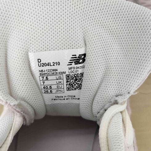 ニューバランス NEW BALANCE U204L210 PINK SILVER メンズ JPN:25.5