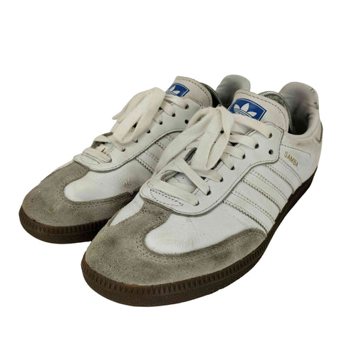 アディダス adidas Samba OG Cloud White サンバ オージー クラウドホワイト ローカットスニーカー レディース JPN:23.5