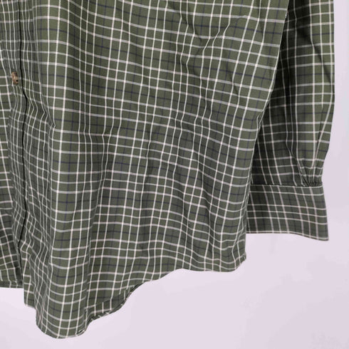 ブルックスブラザーズ BROOKS BROTHERS ALL COTTON グラフチェック BD L/S シャツ メンズ import:XL