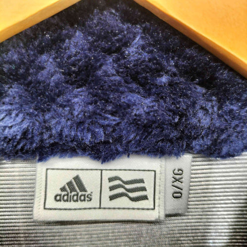 アディダス adidas 袖デタッチャブル 中綿 ボアフリース ジャケット メンズ 0/XG